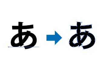 6.文字のアウトライン